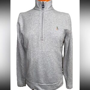 B. Draddy Russel Quarter Zip Mens S Gray Pullover Long Sleeve Streamsong Resort